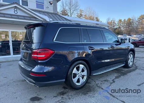 2017 Mercedes-Benz Gls 450 4Matic z USA, uszkodzony, nr VIN 4JGDF6EE9HA873755